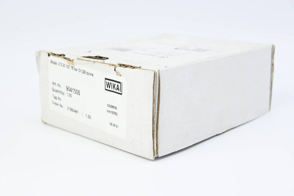 Wika Druckmessger?t Druckanzeige 212.20.100 ( 9041508 ) 16bar