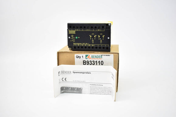 Bender Spannungsrelais AC 250V 5 A SUR 353-7 ( B933110 )