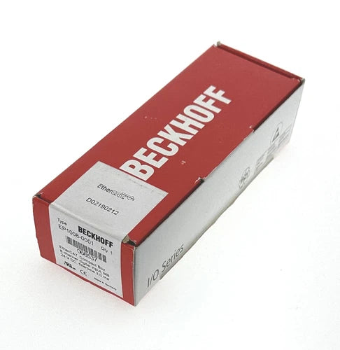 Beckhoff EP1018 - EtherCat 8 canais-entrada digital - EP1018-0001 - NOVO