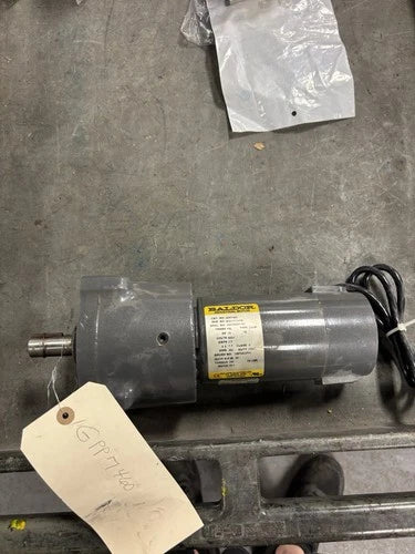 NEW NO BOX BALDOR GPP7460 1/4HP 50RPM TENV 90VDC PARALLEL GEARMOTOR