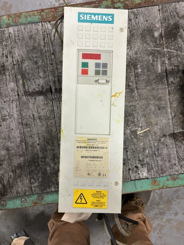 SIEMENS 6SE7021-8EB61-Z AC DRIVE SIMOVERT DC USED