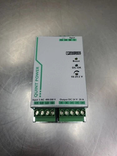 Phoenix Contact QUINT-PS/3AC/24DC/20 Power Supply, 2866792.                4D-07