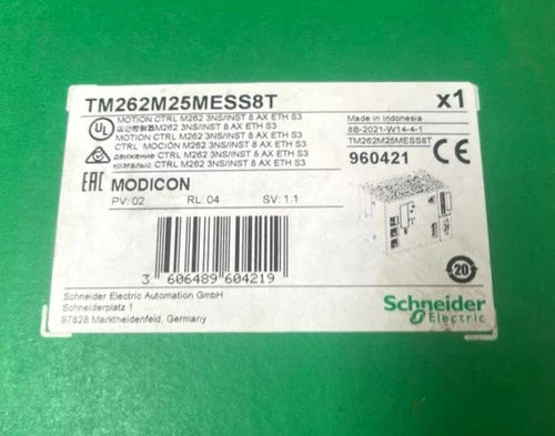 Schneider Electric Modicon TM262M25MESS8T Motion Controller-
