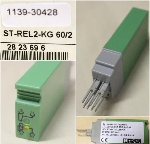 PHOENIX Relay Connector ST-REL2-KG60/2 - 2823696