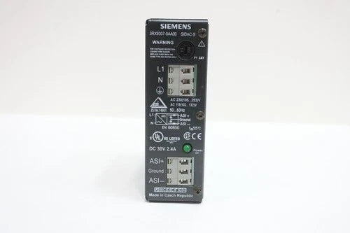 Siemens 3RX9307-0AA00 Sidac-s Power Supply 115v-ac 230v-ac 2.4a 30v-dc