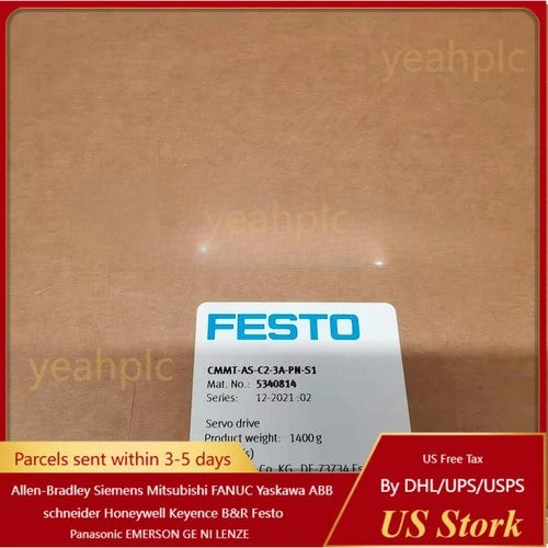 US FREE TAX NEW FESTO CMMT-AS-C2-3A-PN-S1 5340814 servo driver FREE SHIPPING