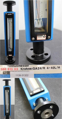KROHNE Float Flow Meter GA24/R - 4-40 l/h Water - DN15 PN40