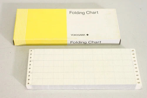 YOKOGAWA  B9573AN  Chart Recorder Folding paper Faltkarte  B9573AN00 OVP