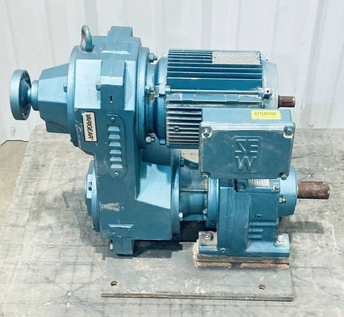 SEW-EURODRIVE VUF21BDT100LA-KS MOTOR W/ R57VU21BDT100L6-KS GEAR BOX 89.71:1RATIO