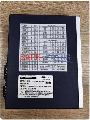 Used 1PCS KOLLMORGEN Servo drive P70360-PNN