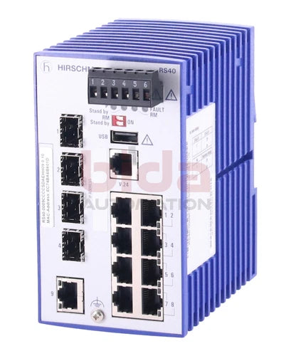 Hirschmann RS40 (RS40-0009CCCCSDAEHH09.0.10) Schienenweiche 18-30 VAC