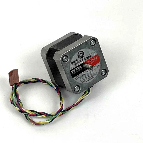 VEXTA PX244-03BA Schrittmotor 2-Phase 1.8DEG/Step 12Vdc 0,4A 06521, used