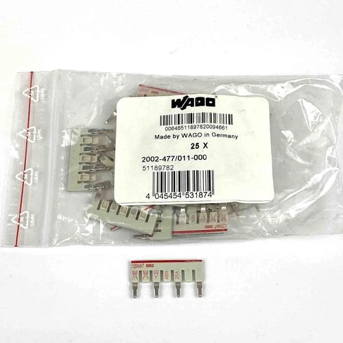 Wago 2002-477 Schachtelbr¨¹cker 1-3-5-7, lichtgrau (VE 25Stk.), OVP
