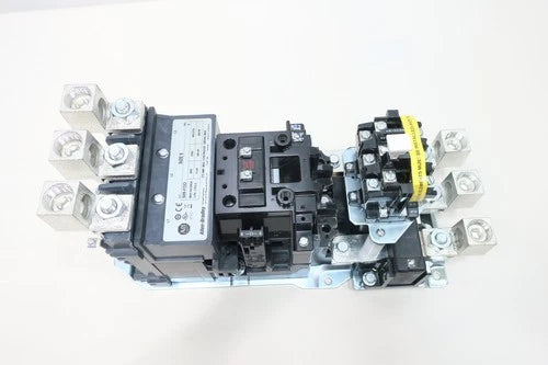 GENUINE ALLEN BRADLEY 509-FOD NEMA SIZE 5 FULL VOLTAGE STARTER 115-120V-AC 200HP