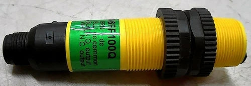 BANNER ENGINEERING S18SN6FF100Q PHOTOELECTRIC SENSOR  RANGE:100MM 10-30 VDC *FS*