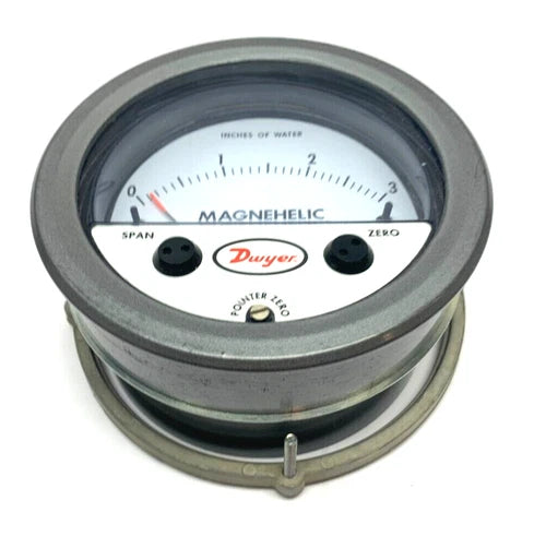 Transmissor indicador magnehelic Dwyer 605-3C coluna de ¨¢gua 0-3