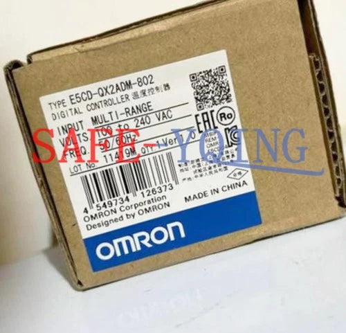 One Omron E5CD-QX2ADM-802 temperature controller New