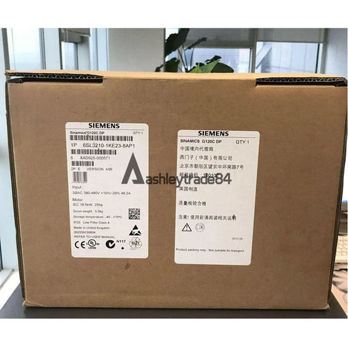 ONE NEW SIEMENS INVERTER 6SL3210-1KE23-8AP1 6SL3 210-1KE23-8AP1