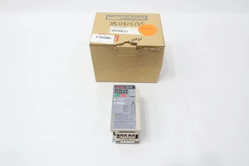 Yaskawa CIMR-VCBA0002BAA Inverter 0.37kw 200-240v-ac 0-400hz 0-240v-ac