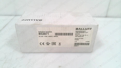 BALLUFF BIC2B0-ITA50-Q40KFU-SM4A5A, INDUCTIVE COUPLER, BIC0071, NEW #299777
