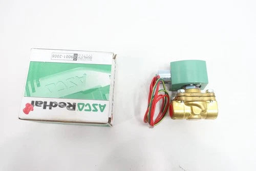Asco 8210G094 Red-hat Solenoid Valve 1/2in Npt 120v-ac