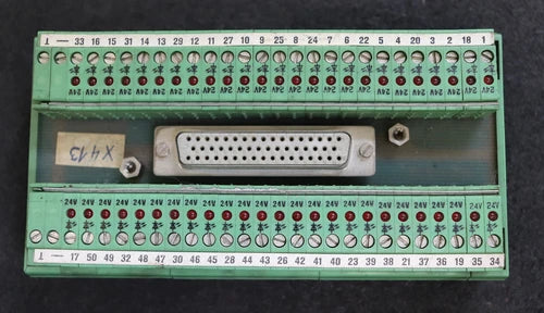 PHOENIX CONTACT VARIOFACE FLKM-D50 SUB/B/LA/S01 No. 2281403 50 pole with diodes