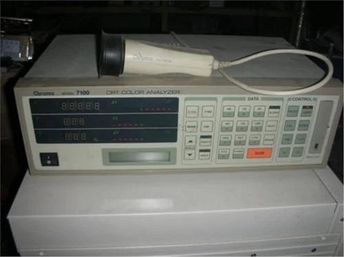 Used 7100 Crt Color Analyzer 1Pc Chroma Tested cz