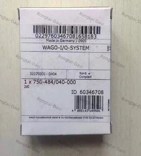 1PCS WAGO 750-484/040-000 Analog input module brand new Expedited Shipping