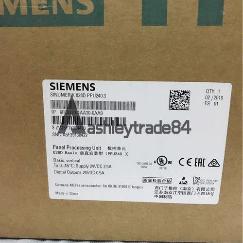 ONE NEW SIEMENS SINUMERIK 828D 6FC5370-4AA30-0AA0
