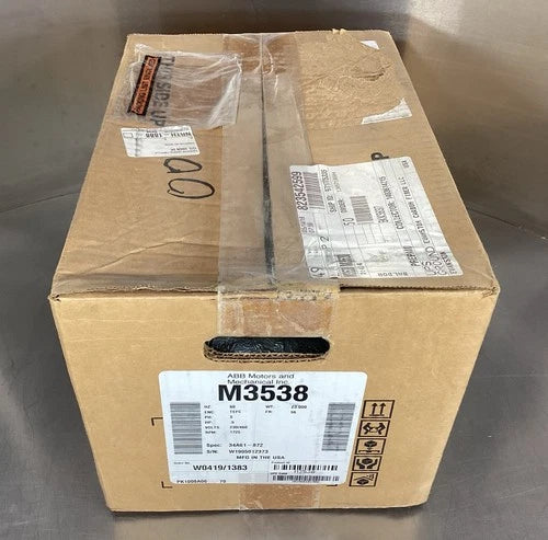 ABB BALDOR RELIANCE  M3538  MOTOR 3PH 230/460V 1725RPM           1D-51