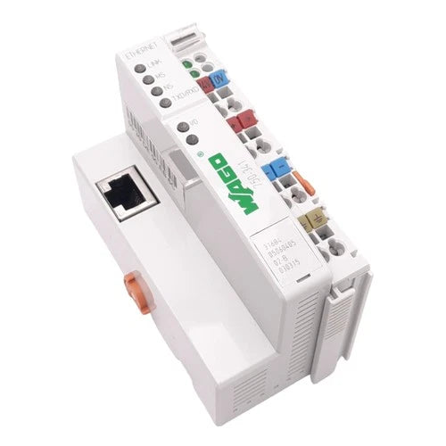 Wago 750-341 ETHERNET TCP/IP Fieldbus Coupler, 10/100MBit, RJ45, 24VDC