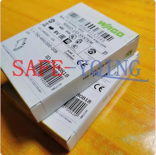 New 1PCS WAGO 750-469/000-006 2AI 2-Channel analog input