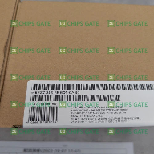 1 pe?a nova em folha Siemens 6ES7313-5BG04-0AB0 6ES7 313-5BG04-0AB0