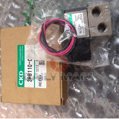 CKD NEW 3PB110-06-3 PLC Solenoid Valve DC24V
