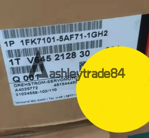 ONE SIEMENS SERVO MOTOR 1FK7101-5AF71-1GH2 1FK7 101-5AF71-1GH2