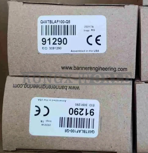 1PC BANNER Q4XTBLAF100-Q8 Laser Sensor New