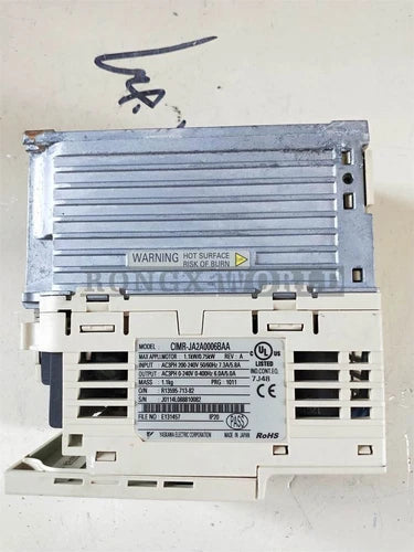 1PC Used YASKAWA converter J1000 series CIMR-JA2A0006BAA Three-phase 220V 0.75K