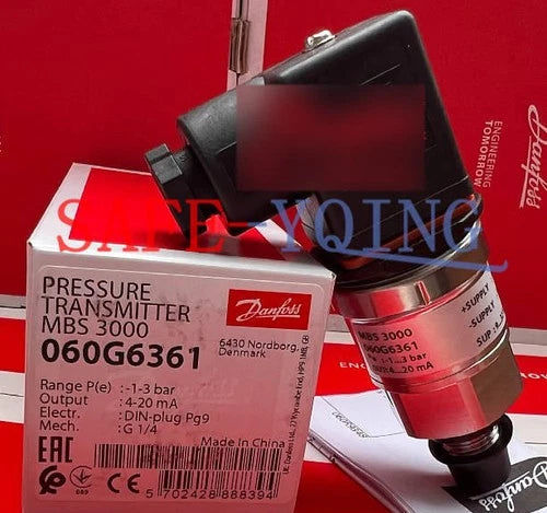 One NEW Danfoss MBS3000 060G6361 pressure sensor