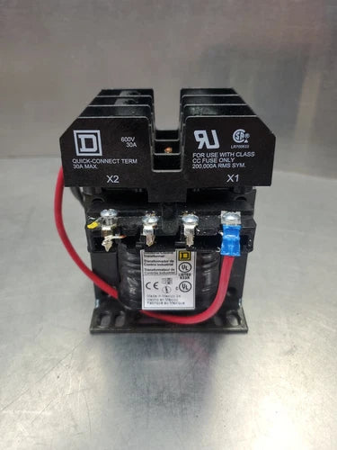 Square D 9070TF50D23 Control Transformer 0.05 kVA Quick-Connect Term Mod.   4E-3