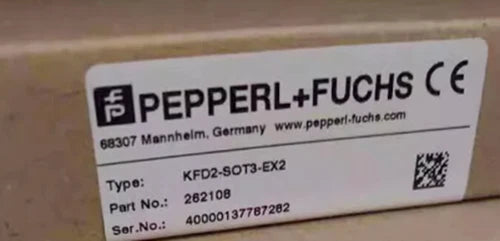 NEW Pepperl+Fuchs safety barrier KFD2-SOT3-EX2 262108