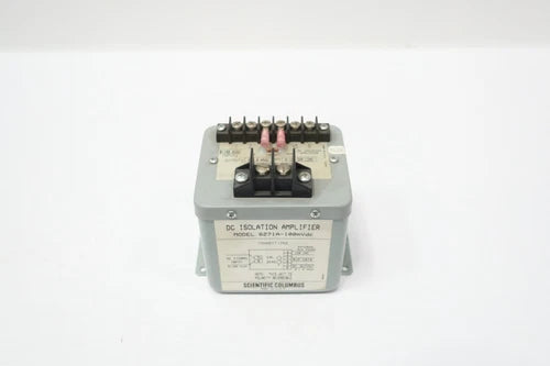 Scientific Columbus 6271A-100MVDC Dc Isolation Amplifier 0-1.0madc 100mv-dc