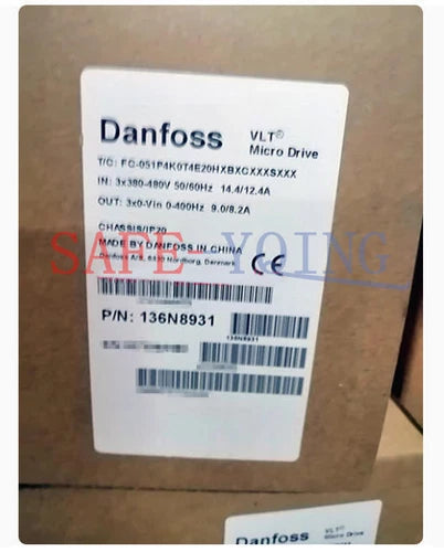 New 1PCS Danfoss 136N8931 FC-051P4K0T4E20HXBXCXXXSXXX In Box