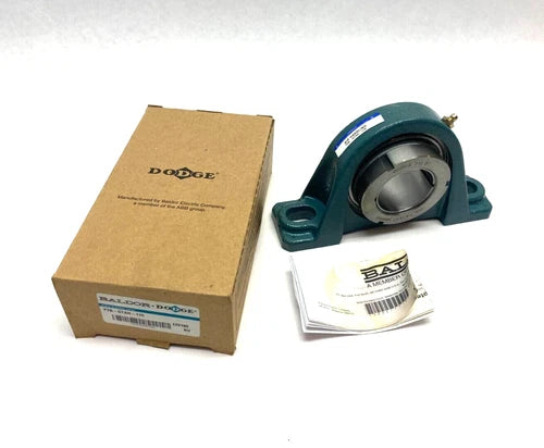 Rolamento de bloco de travesseiros Dodge Baldor P2B-GTAH-115 2 parafusos furo 1-15/16