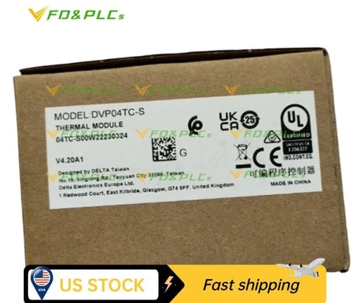 NEW Delta DVP04TC-S PLC Temperature Module DVP04TCS