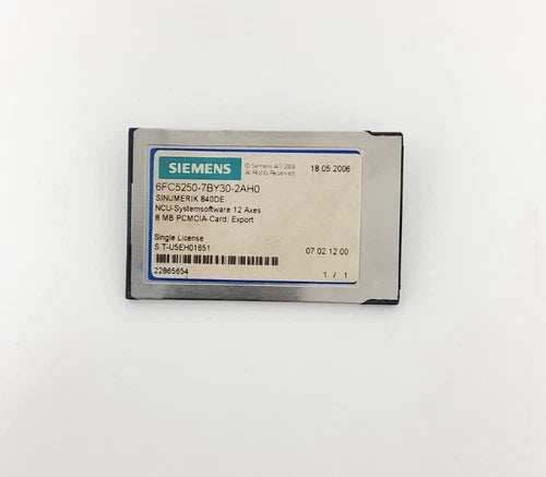SIEMENS-6FC5250-7BY30-2AHO-8MB PCMCIA-CARD