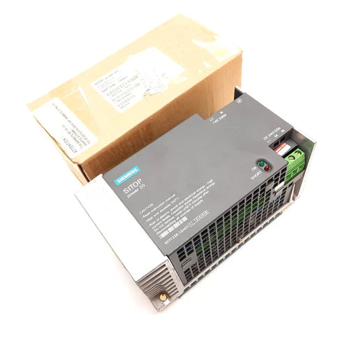 Siemens 6EP1336-1SH01 SITOP Power Supply, Input: 230VAC 3.9A, Output: 24VDC 20A