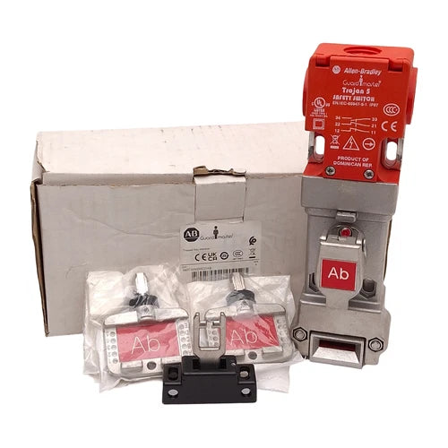 Allen Bradley 440T-MSSSE22 Guardmaster Trojan Slamlock Interlock, 2NC+1NO, M20