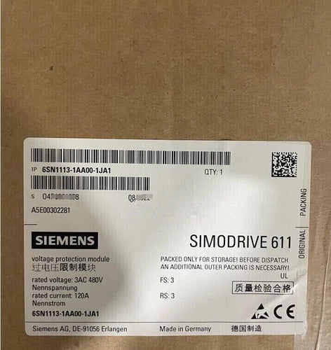 6SN1113-1AA00-1JA1 New SIEMENS SIMODRIVE VPM 120 6SN1113-1AA00-1JA1