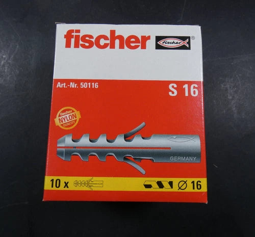 70 St¨¹ck | Fischer D¨¹bel S16 | 7 Schachteln mit je 10 St¨¹ck Inhalt | 50116