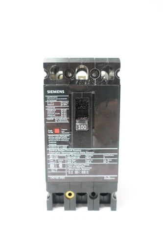 Siemens HED43B100 Molded Case Circuit Breaker 100a Amp 480v-ac 3p